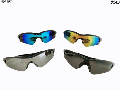 太陽眼鏡 墨鏡  專業運動型 男/女可配戴 自行車眼鏡 衝浪登山眼鏡 8243 布穀鳥向日葵眼鏡