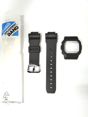 【錶帶耗材】 卡西歐 G-SHOCK  DW-5600MS 黑色霧面 原廠錶帶 / 原廠錶殼 全新正品