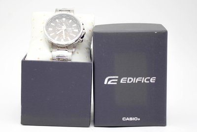 【高雄青蘋果3C】CASIO 卡西歐 EDIFICE 賽車系列三眼三針 EFR-304D-1 二手手錶#72985