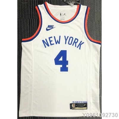 【熱壓版本】NBA球衣 紐約 尼克斯 NICKS 4號 羅斯 復古紀念版 白色 和其他款式 籃球衣 運動球衣 背心 運動