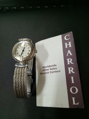 CHARRIOL夏利豪手錶適合手18.5cm以內戴（珍抽袋）微使用痕跡不介意在下標無盒外其他配件