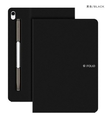 SwitchEasy Coverbuddy Folio 2018 iPad Pro12.9吋多角度側翻皮套-含可拆式筆夾