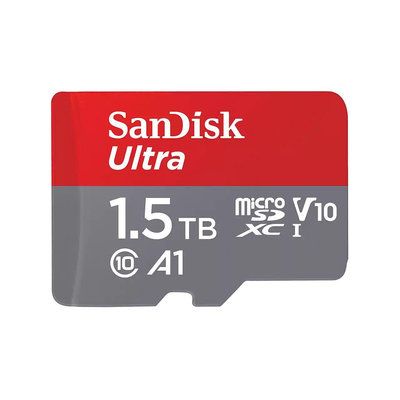 SanDisk Ultra 1.5TB microSDXC UHS-I A1 C10 影相儲存記憶卡(SDSQUAC-1T50-GN6MN)【風和資訊】