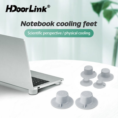 LENOVO HP Hdoorlink 筆記本電腦底座支架墊散熱支撐防滑墊筆記本便攜式高低支架腿適用於惠普聯想冷卻器腳架