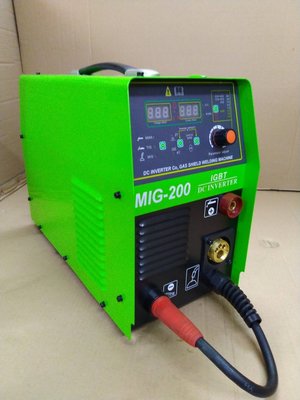 台灣製造 上好牌MIG-200    免CO2焊機  自動送線