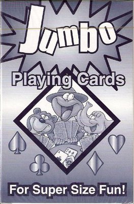[牌的世界]傳統大撲克牌jumbo playing cards(台灣製)10*15公分