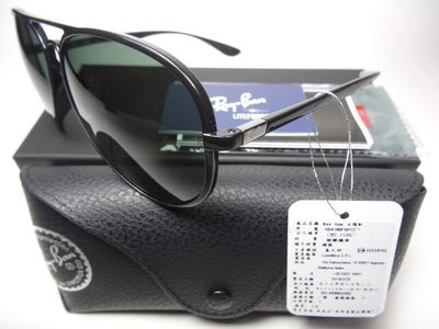 信義計劃 眼鏡 旭日公司貨 Ray Ban RB4180F 義大利製 太陽眼鏡 超輕金屬框 偏光 sunglasses