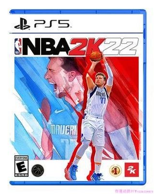 現貨全新 PS5游戲 NBA2K22 籃球 nba2022 美國職業 中英文English