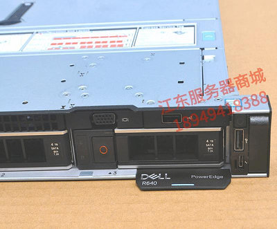 電腦零件Dell R630 R640雙路1U 3.5寸二手服務器主機X99靜音OA辦公渲染430筆電配件