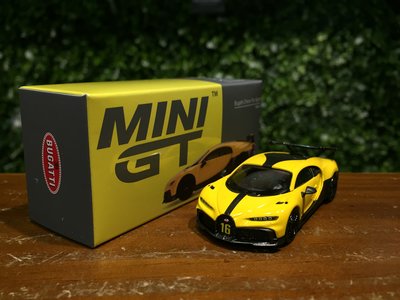 1/64 MiniGT Bugatti Chiron Pur Sport Yellow MGT00428L【MGM】