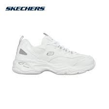 【鞋印良品】SKECHERS D'LITES 4.0 老爹鞋 休閒鞋 經典款 記憶鞋墊  女款 149492WGY 白