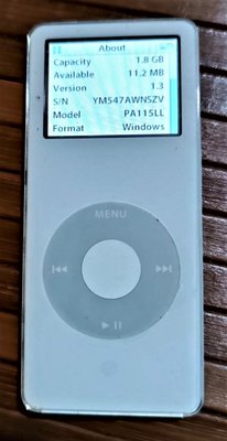 iPod mini ~ 2GB ~ 可正常使用, 裸機出售, 機體狀況如照片