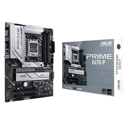 華碩PRIME X670-P WIFI電腦主板支持CPU AMD7000系處理器支持D5