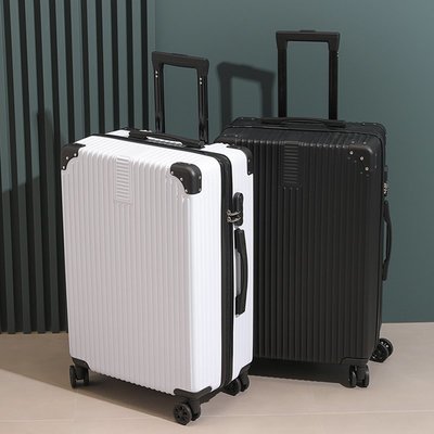 行李箱男生拉桿箱女2022新款大容量28寸箱子靜音萬向輪密碼旅行箱~特價