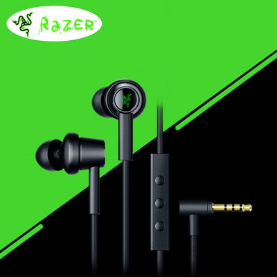 Hammerhead Duo 新款入耳式有線耳機帶麥克風耳機運動音樂耳機遊戲玩家適用於 Razer 耳機 pk pro