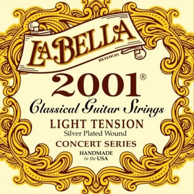 大鼻子樂器 La Bella 古典吉他弦 2001 Light Tension 低張力