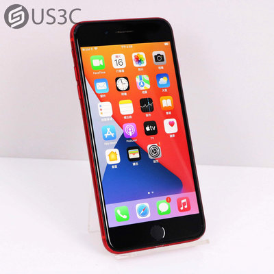 【US3C-小南門店】【一元起標】公司貨 Apple iPhone 8 Plus 64G 5.5吋 紅色 1200萬畫素 指紋辨識 蘋果手機 二手手機