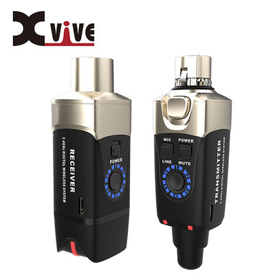 Xvive U3 Microphone Wireless System 無線麥克風無線發射/接收器組/隨插即用