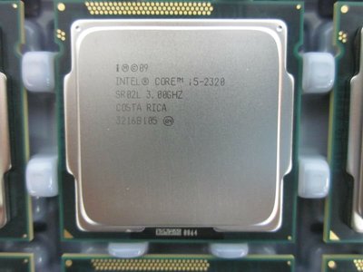 【含稅】Intel Core i5-2320 3.0G 6M D2 SR02L 1155 四核四線 95W 庫存正式散片