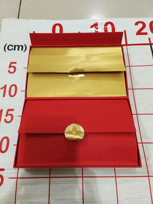2022年 VIP 貴賓禮 LV LOUIS VUITTON 路易威登 紅包 精品紅包袋 禮盒 紅色硬盒+三個金色紅包袋 1121212