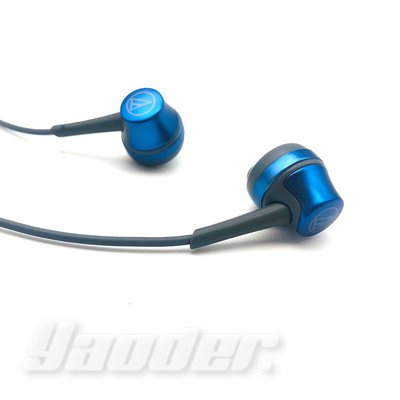 【福利品】鐵三角 ATH-CKR50 藍色(1) 輕量耳道式耳機 輕巧機身 無外包裝 免運 送收納盒+耳塞