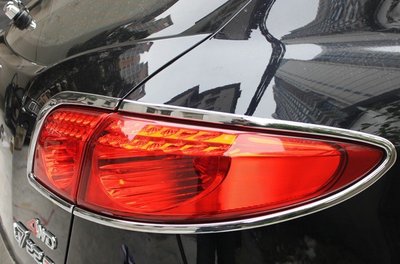 LUXGEN納智捷7SUV / U7尾燈框尾燈罩ABS材質電鍍