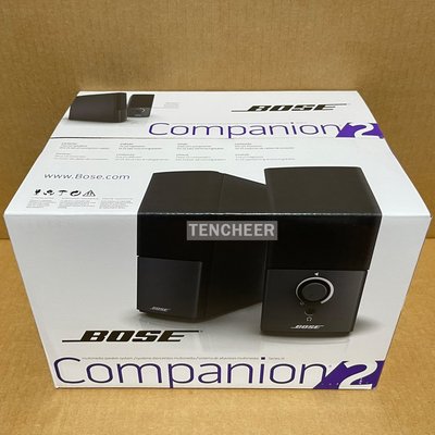 ＜TENCHEER現貨＞ Bose Companion 2 Series III Multimedia Speakers 多媒體揚聲器 電腦音箱