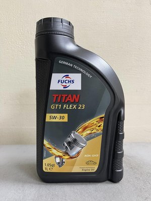 【小皮機油】法國製 福斯 FUCHS TITAN GT1 FLEX 5w-30 5w30 汽油 柴油 total ENI