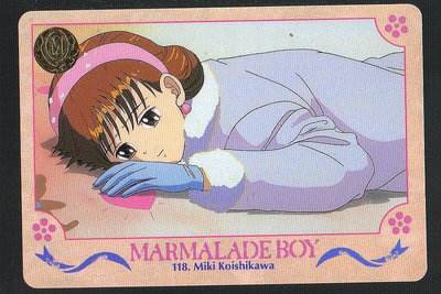 《CardTube卡族》(060930) 118 日本原裝橘子醬男孩 PP萬變卡∼ 1995年遊戲普卡