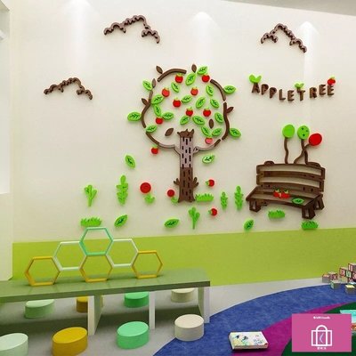 創意客廳 3D 立體壓克力壁貼 室內設計 裝潢佈置 家庭裝飾