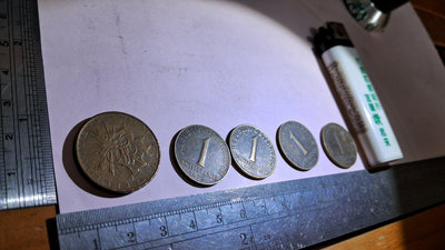 1972年～各年份 外國 大小錢幣 銘馨易拍重生網 113M007 早期錢幣/硬幣( 5枚ㄧ標 ) 如圖 非1元起標
