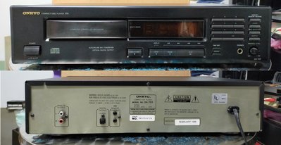 【小新的店】二手ONKYO王曲 安橋CD播放機DX-703有光纖輸出信號 可開收據