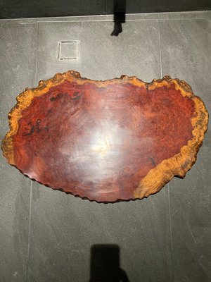 日本回流櫻木瘤木板干泡臺茶臺樹脂封面有劃痕品像尺寸