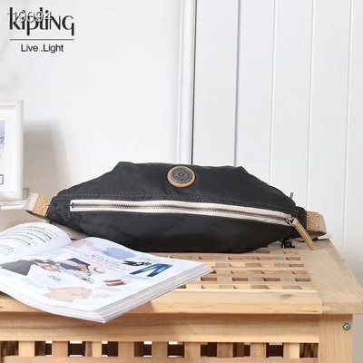 【熱賣精選】 Kipling 猴子包 K12781 絲滑黑 YOKU 輕量時尚 腰包 胸包 多功能 限時優惠 數量有