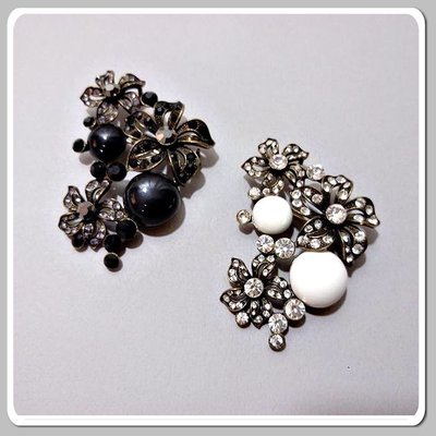 ♛ 法朵 精品館 ♛獨家販售款㊣韓國㊣復古造型 花造型　胸針　別針*H70* 珠寶捧花材料
