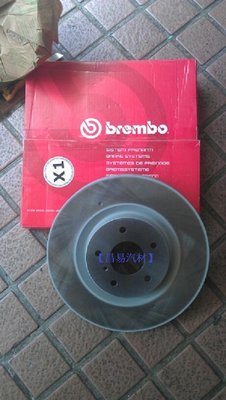 【昌易汽材】日產 350 Z brembo製 前 煞車盤 碟盤 高材質 324m/mX30 特價一組8000元