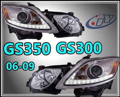 ╣小傑車燈╠全新LEXUS GS350 GS300 06 07 08 09 類RX450 R8 燈眉魚眼大燈 14999