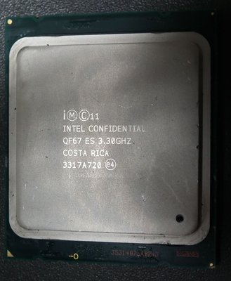 ES E5-2667V2 LGA2011 XEON X79 CPU八核心QS 2667 V2 QF67處理器INTEL