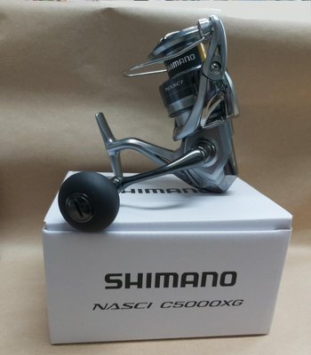 【欣の店】 SHIMANO NASCI C5000XG 中高階捲線器 海水路亞 船釣 海鱸 路亞岸拋捲線器