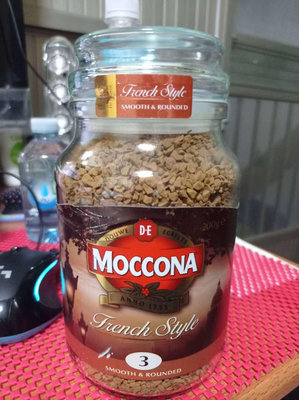 澳洲帶回來的 澳洲Moccona摩可納咖啡3號法式速溶黑咖啡輕度烘培提神200g
