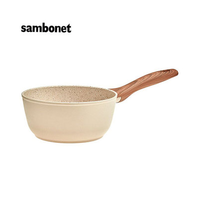 義大利Sambonet / Rock'N'Rose 牛奶鍋18cm (粉色)