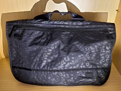 Head Porter blackbeauty leopard messenger bag 黑美 側背包 筆電包 防水