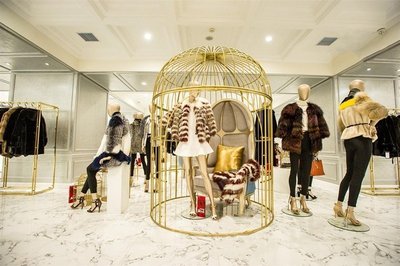 【奇滿來】時尚鳥籠 中型 150*150*200cm 空間裝置藝術 展示鳥籠 服飾店 百貨公司裝飾佈置擺設 ABEN