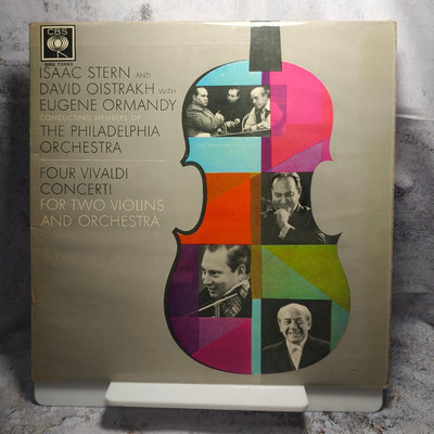 （二手）—CBS: 大衛 斯特恩《維瓦爾第4首雙小提琴協奏曲》DAVI 黑膠 唱片 LP【善智】755