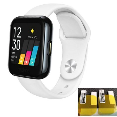 Realme智能手錶錶帶，Realme Watch Smartwatch的矽膠更換錶帶 表膜替換
