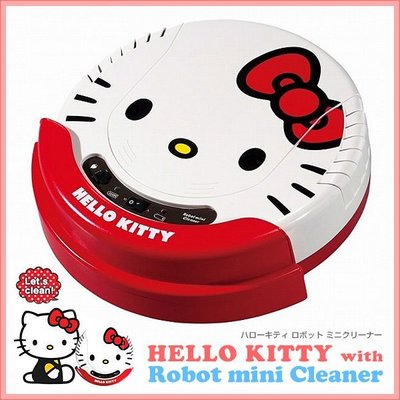 『東西賣客』日本特有Hello Kitty 凱蒂貓 掃地機器人/自動清潔機 AIM-RC03(KT)空運