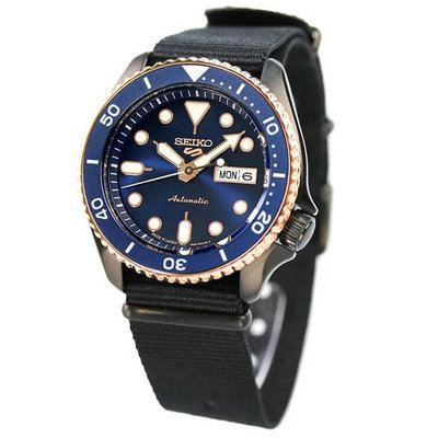 現貨 可自取 SEIKO SBSA098 精工錶 機械錶 日本通路限定 42mm 5號 藍面盤 帆布NATO錶帶 男錶女錶