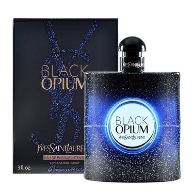 正品保證 YSL Black Opium Intense 黑鴉片 夜醺版 女性淡香精 50ml/90ml (藍鴉片)