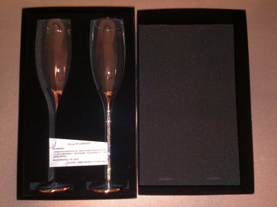 【全新商品】iSPARK時尚晶鑽香檳杯出售(對杯)