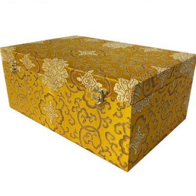 玖玖大號木質錦盒 瓷器玉器禮品包裝盒 擺件把玩雕件珠寶箱飾品盒定制